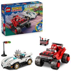 LEGO Sonic the Hedgehog Silvers Auto vs. Knuckles' Monstertruck (77118)