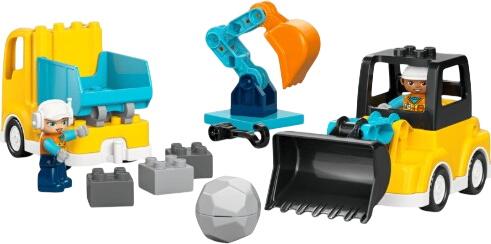 LEGO DUPLO Baufahrzeuge 3-in-1-Set (10475) LEGO DUPLO Baufahrzeuge 3-in-1-Set (10475)