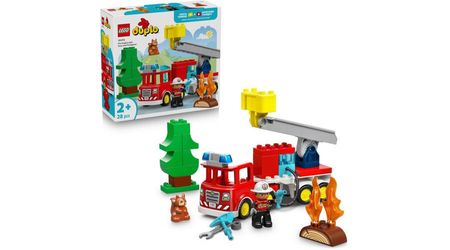 LEGO DUPLO Löschauto mit Schlauch und Feuerwehrmann (10473)