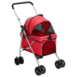 vidaXL Hundewagen Faltbar Oxford-Gewebe 76 x 50 x 100 cm (172199)