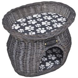 vidaXL Kuschelhöhle für Katzen mit Kissen Weide (170222) vidaXL Kuschelhöhle für Katzen mit Kissen Weide (170222)