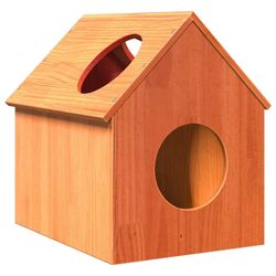vidaXL Katzenhaus Massivholz Kiefer 41 x 50 x 50 cm (859297)