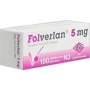 Verla-Pharm Arzneimittel FOLVERLAN, 100 Tbl. (N3) 5 mg