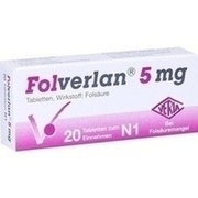 Verla-Pharm Arzneimittel FOLVERLAN, 20 Tbl. (N1) 5 mg