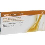 COMBUSTIN Pharmazeutische Präparate FORMISOTON D 4, 10 Amp. (N1) D4