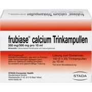 STADA Consumer Health FRUBIASE CALCIUM T, 100 Trinkamp. (N3)