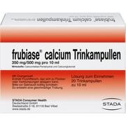 STADA Consumer Health FRUBIASE CALCIUM T, 20 Trinkamp. (N1)