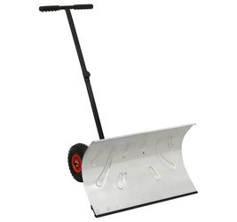 vidaXL Schneeschaufel mit Rädern (141304)