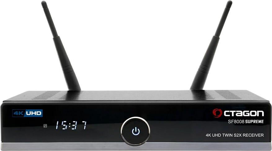 Octagon SF8008 V3 Supreme 4K UHD E2 2 x DVB-S2X Twin 2TB