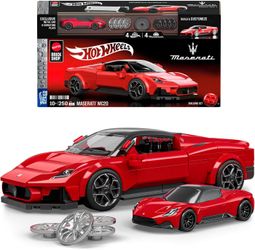 Mattel Brick Shop Hot Wheels Maserati Mc20 (JFR90)