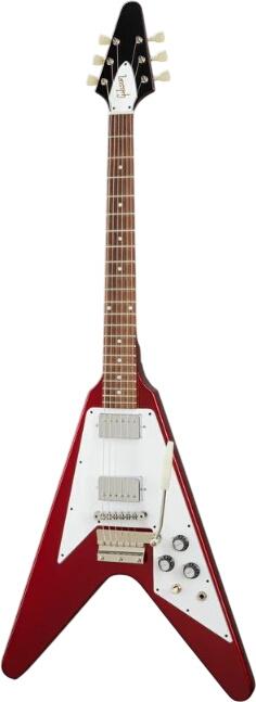 Gibson 1967 Flying V Reissue Maestro Vibrola Sparkling Burgundy