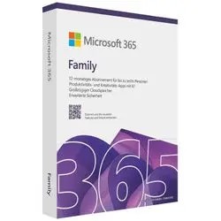 Microsoft 365 Family (6 User, 1 Jahr)