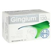 Hexal AG GINGIUM INTENS 120, 120 Filmtbl. (N3) intens 120
