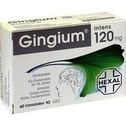 Hexal AG GINGIUM INTENS 120, 60 Filmtbl. (N2) intens 120