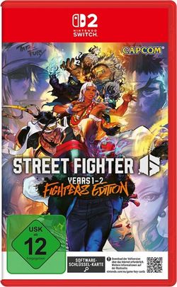 Capcom Street Fighter 6 Years 1-2 Fighters Edition Switch 2 Capcom Street Fighter 6 Years 1-2 Fighters Edition Switch 2