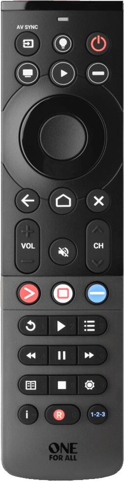 One For All Smart Streamer-Fernbedienung (URC7945) One For All Smart Streamer-Fernbedienung (URC7945)