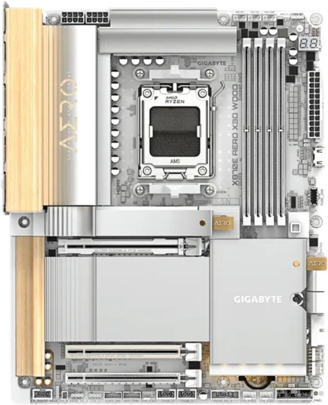 GIGABYTE X870E AERO X3D Wood GIGABYTE X870E AERO X3D Wood