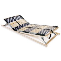 vidaXL Lattenrost mit 42 Latten 7 Zonen 90 x 200 cm (246475) vidaXL Lattenrost mit 42 Latten 7 Zonen 90 x 200 cm (246475)