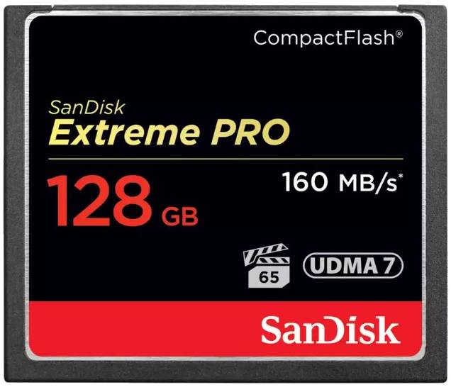 SanDisk Extreme Pro CompactFlash 128GB (SDCFXPS-128G-X46)