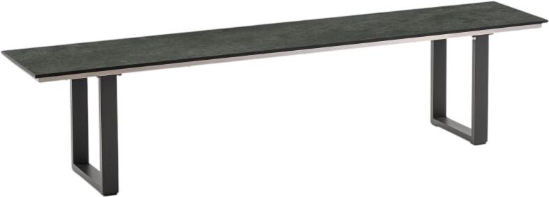 Niehoff Garden Nemo Bank HPL Aluminium 180 cm