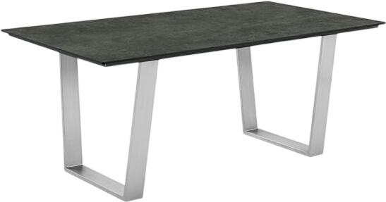 Niehoff Garden Noah Tisch Trapezkufe Edelstahl HPL 160 cm