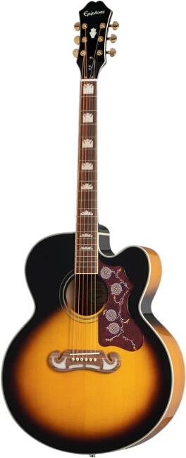 Epiphone J-200 EC Studio Vintage Sunburst
