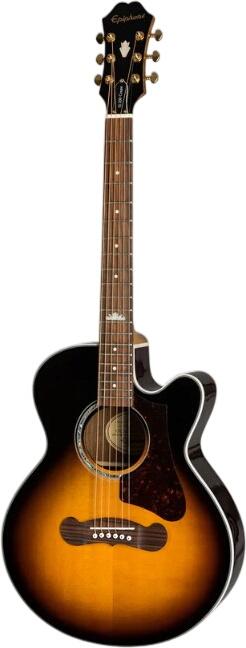 Epiphone J-200 EC Sudio Parlor Vintage Sunburst
