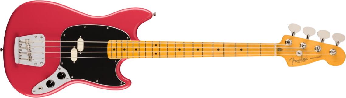Fender American Professional Classic Mustang Bass Faded Dakota Red