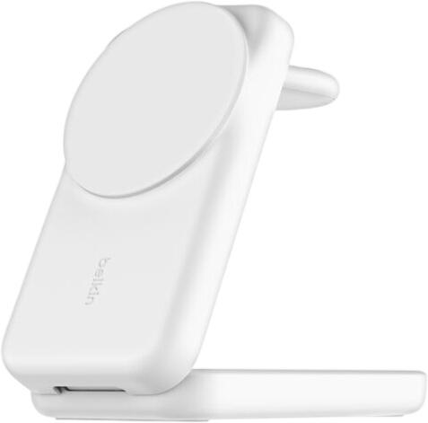Belkin UltraCharge Faltbare magnetische 3-in-1-Ladestation mit Qi2 25W (viereckig)