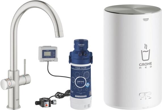 Grohe Red Duo Armatur und Boiler (30083DC1)