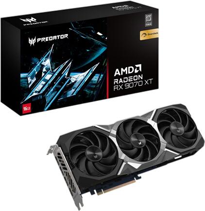 Acer Predator BiFrost Radeon RX 9070 XT OC 16GB (DP.Z4FWW.P01)