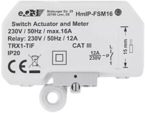 eQ-3 HomeMatic IP Schalt-Mess-Aktor Unterputz 16A (150239A0)