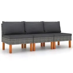vidaXL Mittelsofa 3 Stk. (315759)