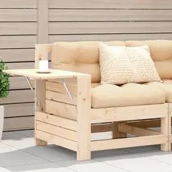 vidaXL Gartensofa mit Armlehne und Kissen (844913)