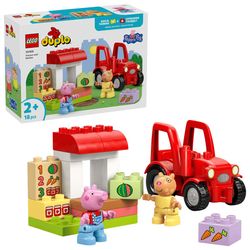 LEGO DUPLO Peppa Wutz Traktor und Marktstand (10468)