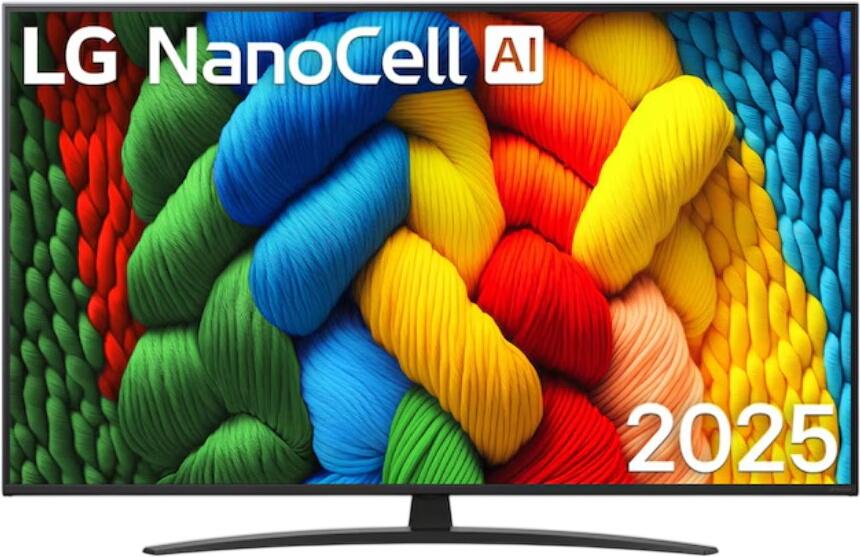 LG 86" NanoCell AI NANO81 4K Smart TV 2025 86NANO81A3A