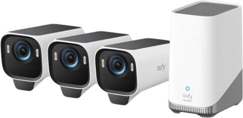 Eufy eufyCam S3 Pro 3-Kamera Set (T88933W1)