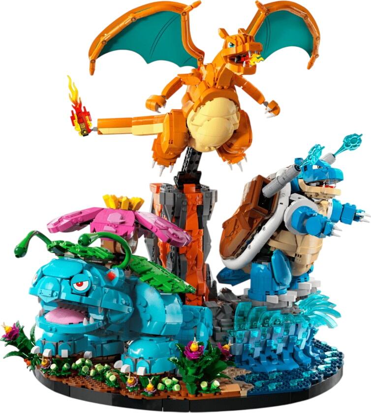 LEGO Pokémon Bisaflor, Glurak und Turtok (72153)