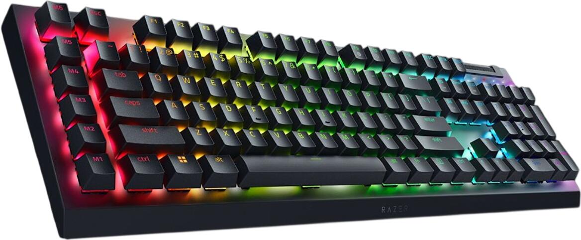 Razer BlackWidow V4 X GREEN Clicky Gen-3 US (RZ03-04700100-R3M1)