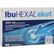 Hexal AG IBUHEXAL AKUT 400, 20 Filmtbl. (N2) 400 mg akut