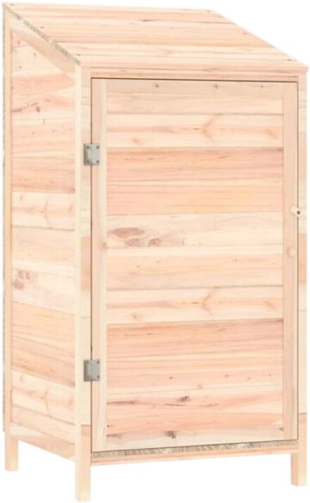 vidaXL Geräteschuppen Massivholz Tanne 55 x 52 x 112 cm (152178)