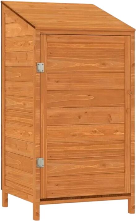 vidaXL Geräteschuppen Massivholz Tanne 55 x 52 x 112 cm (152181)