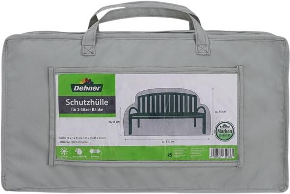 Dehner Abdeckhaube für 2-Sitzer Bank 130 cm Dehner Abdeckhaube für 2-Sitzer Bank 130 cm