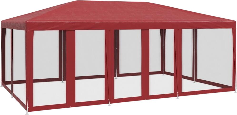 vidaXL Partyzelt mit 10 Mesh-Seitenteilen 6 x 4 m (4010070)