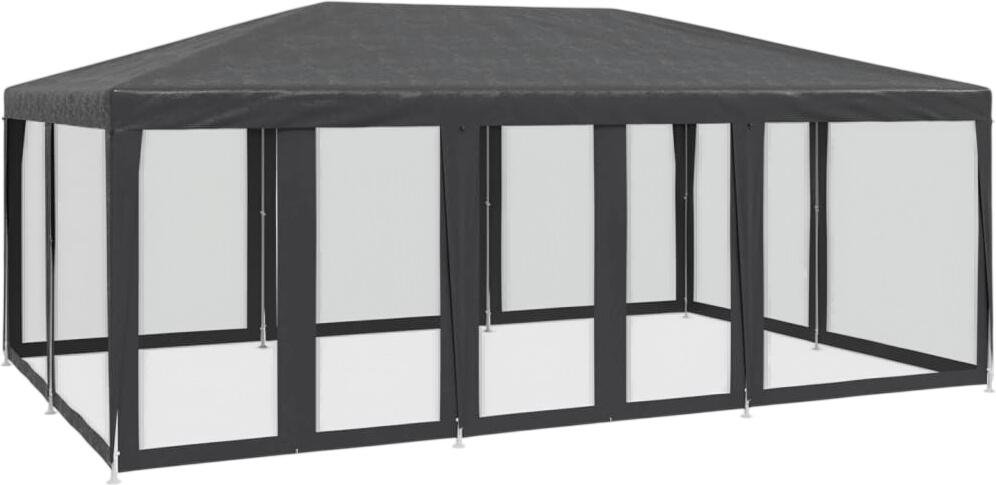 vidaXL Partyzelt mit 10 Mesh-Seitenteilen 6 x 4 m (4010069)