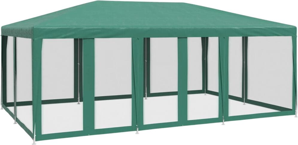 vidaXL Partyzelt mit 10 Mesh-Seitenteilen 6 x 4 m (4010068)