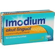 Kenvue IMODIUM AKUT LINGUAL, 12 Plättchen akut lingual Kenvue IMODIUM AKUT LINGUAL, 12 Plättchen akut lingual