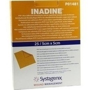 Solventum INADINE M PVP IOD 5X5CM, 25 Wundauflagen 5×5 cm