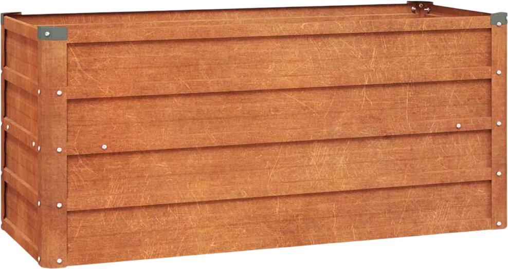 vidaXL Hochbeet Rostig 100 x 40 x 45 cm (151950)