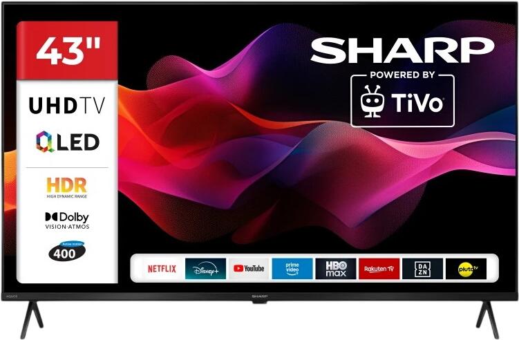 Sharp 43" 4K Ultra HD Smart TV 43HM5745E